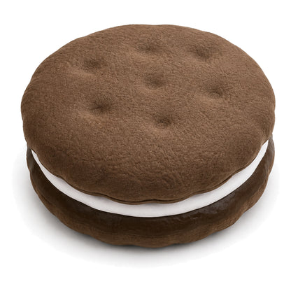Yoking Sandwich Cookie Squishy Toy, Slow-Rising PU Foam, Ages 14+