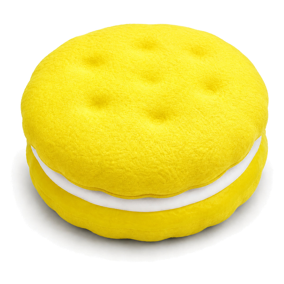 Yoking Sandwich Cookie Squishy Toy, Slow-Rising PU Foam, Ages 14+