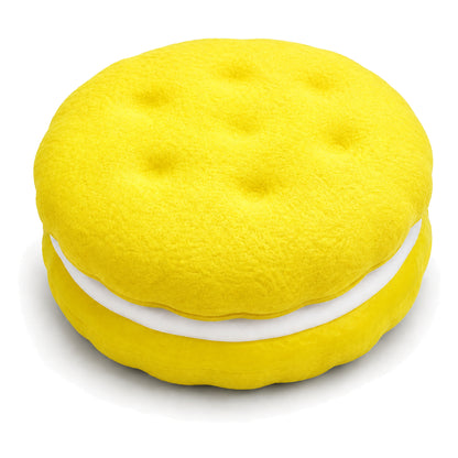 Yoking Sandwich Cookie Squishy Toy, Slow-Rising PU Foam, Ages 14+