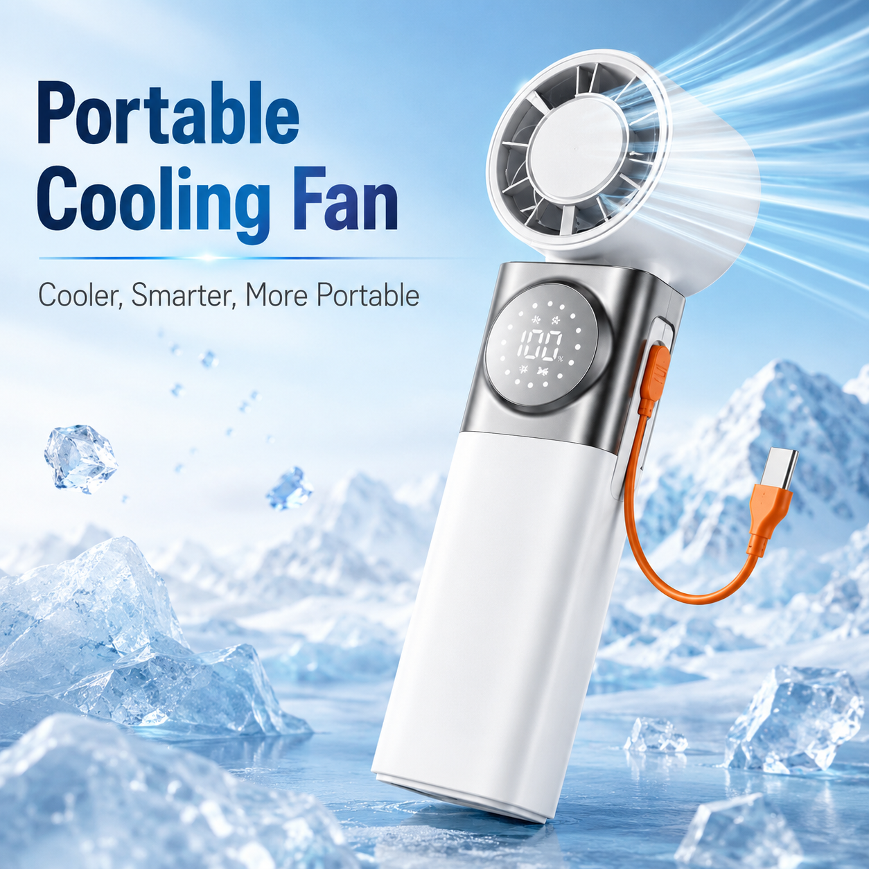 X80 Rechargeable Portable Fan