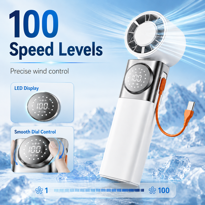 X80 Rechargeable Portable Fan