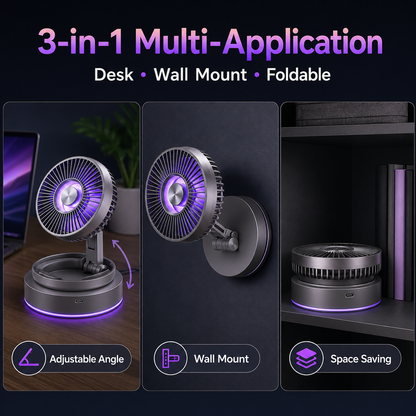 F1 LED Desk Fan