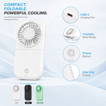X30 Max Rechargeable Pocket Fan