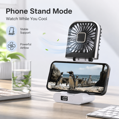 F30 Pro Max Rechargeable Handheld Fan