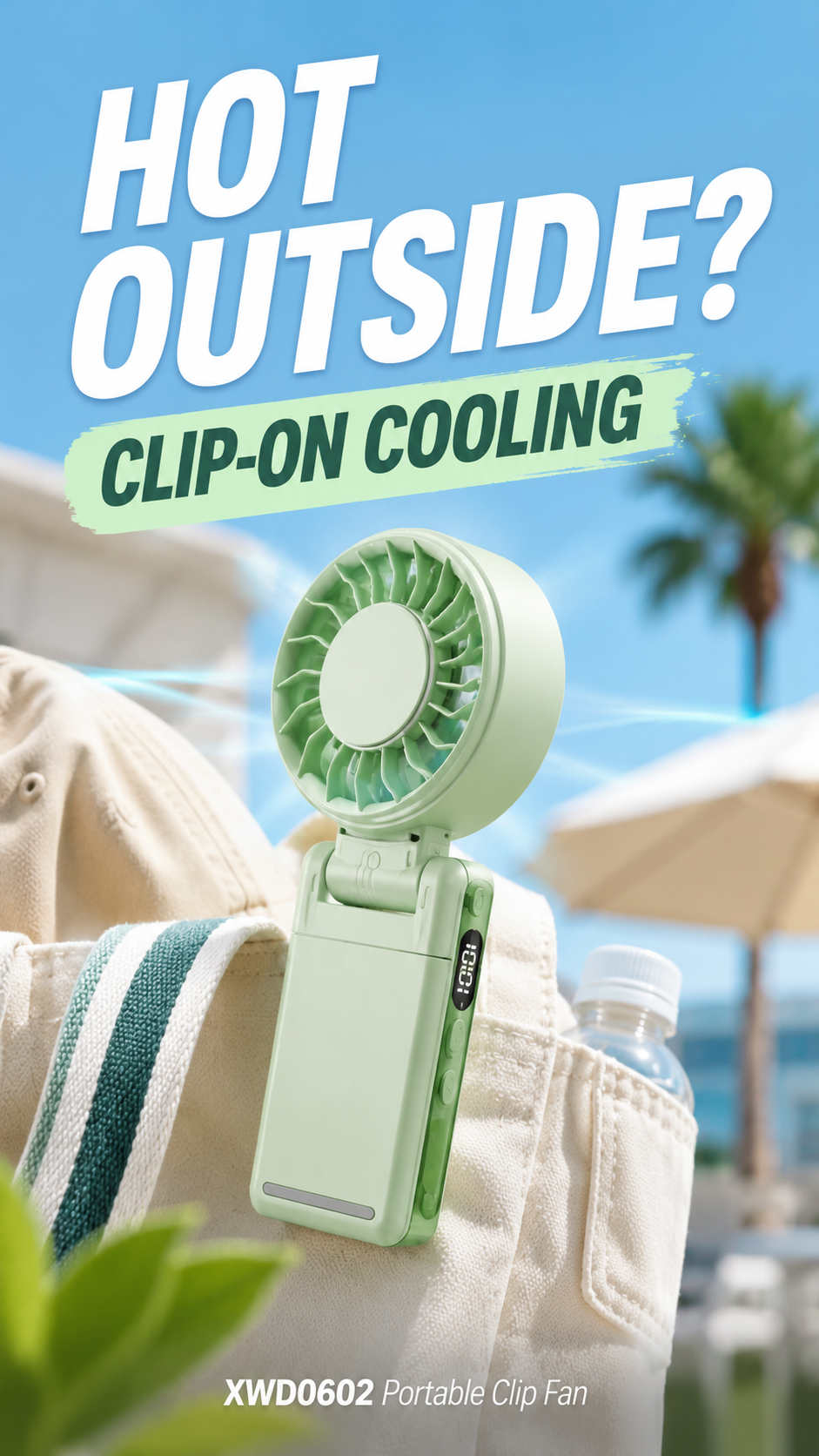 X50 Powerful Rechargeable Handheld Fan
