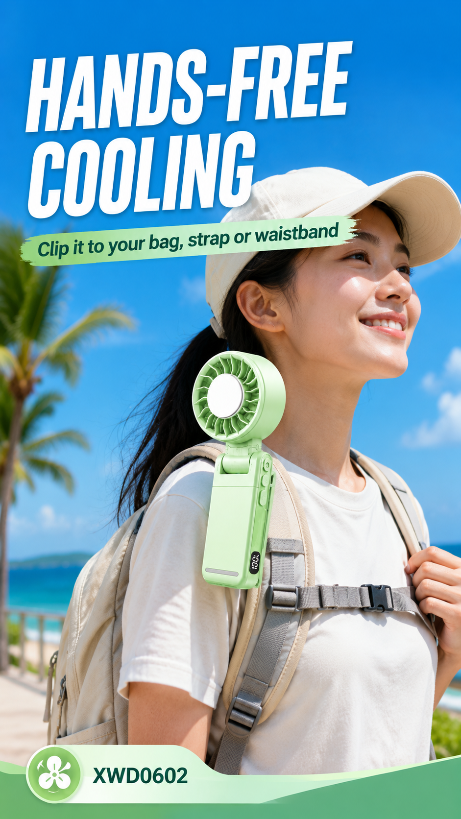 X50 Powerful Rechargeable Handheld Fan