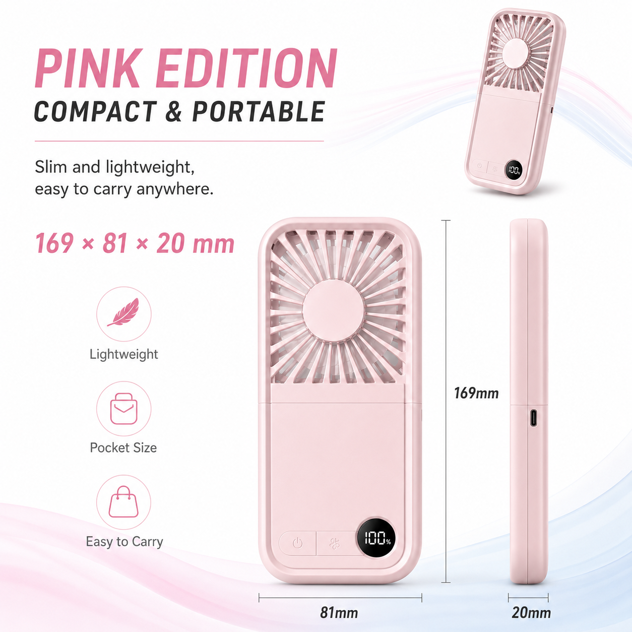 F30 Ultra Cooling Handheld Fan