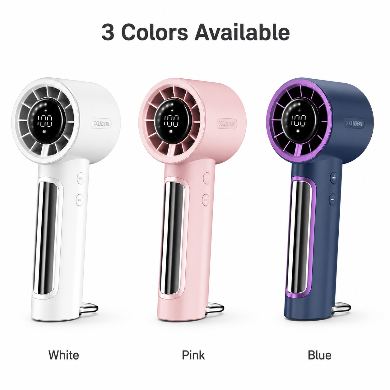T80 High-Speed Portable Handheld Fan